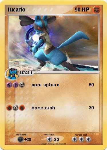 Pokemon lucario