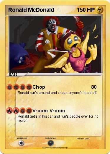 Pokemon Ronald McDonald