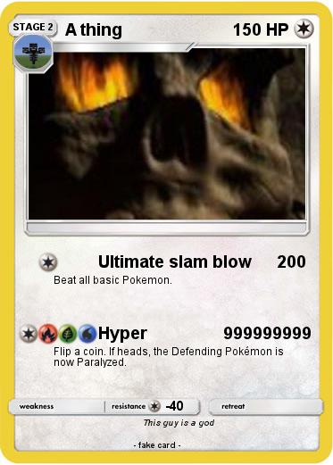 Pokemon A thing