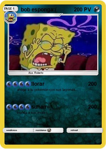 Pokemon bob esponga:(