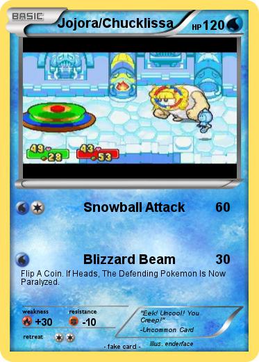 Pokemon Jojora/Chucklissa
