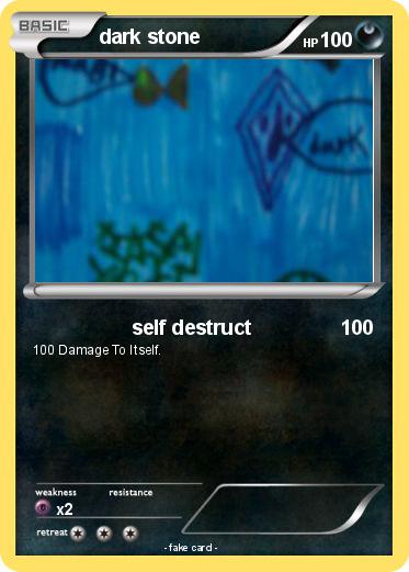 Pokemon dark stone