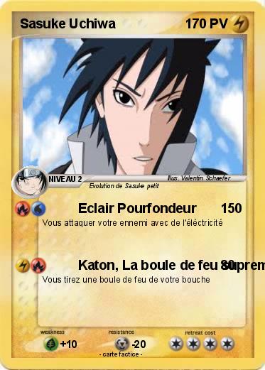 Pokemon Sasuke Uchiwa
