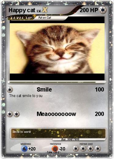 Pokemon Happy cat