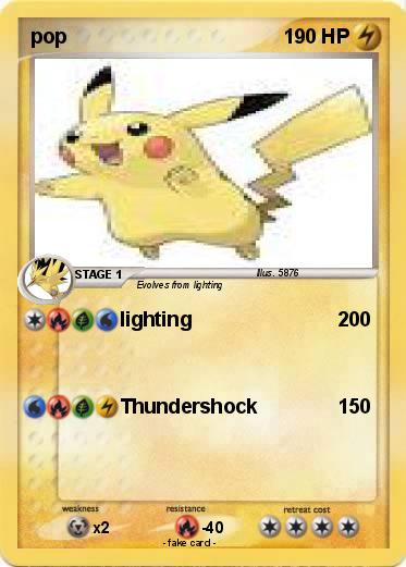 Pokemon pop