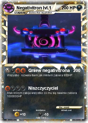 Pokemon Negativitron lvl.1