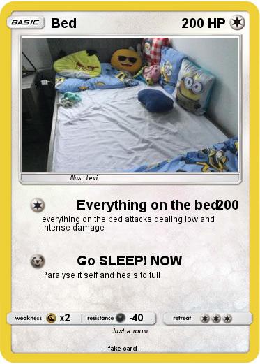 Pokemon Bed