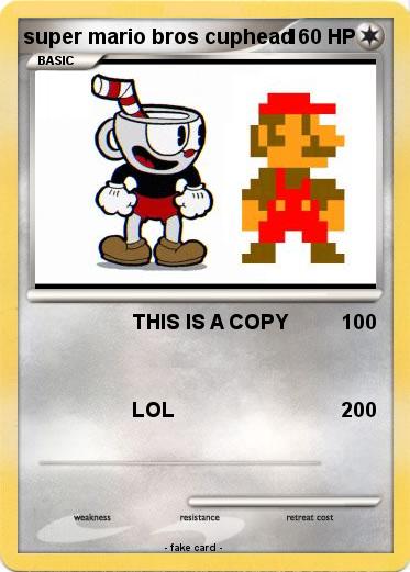 Pokemon super mario bros cuphead