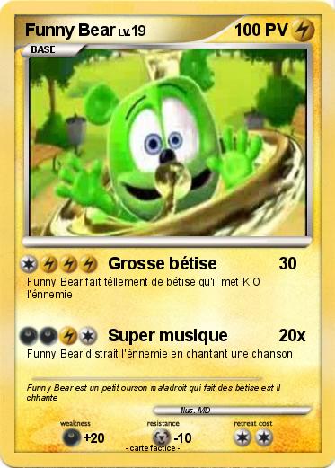 Pokemon Funny Bear