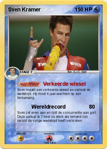 Pokemon Sven Kramer