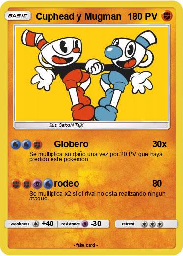 Pokemon Cuphead y Mugman