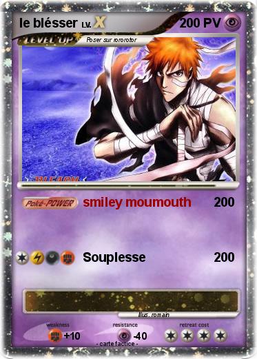 Pokemon le blésser