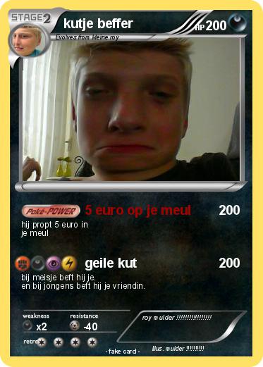 Pokemon kutje beffer