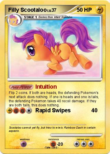 Pokemon Filly Scootaloo