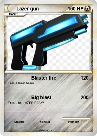 Pokemon Lazer gun
