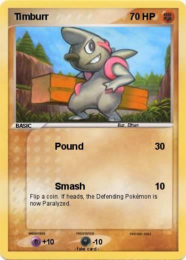Pokemon Timburr