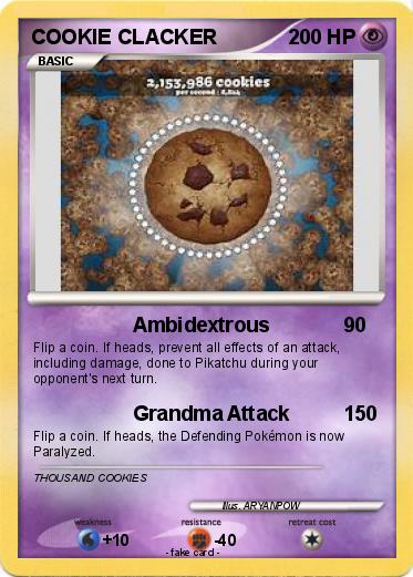 Pokemon COOKIE CLACKER