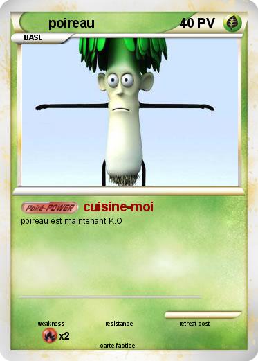 Pokemon poireau