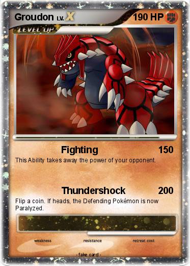 Pokemon Groudon