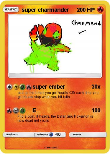 Pokemon super charmander