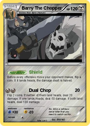 Pokemon Barry The Chopper