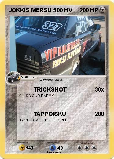Pokemon JOKKIS MERSU 500 HV