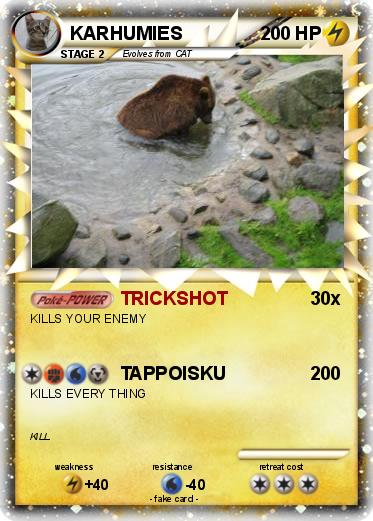 Pokemon KARHUMIES
