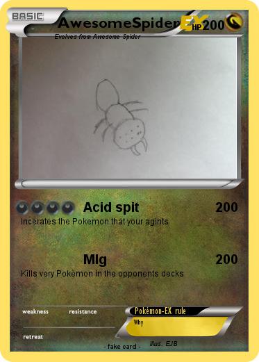 Pokemon AwesomeSpider