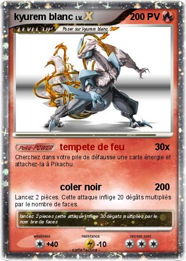 Pokemon kyurem blanc