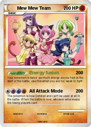 Pokemon Mew Mew Team