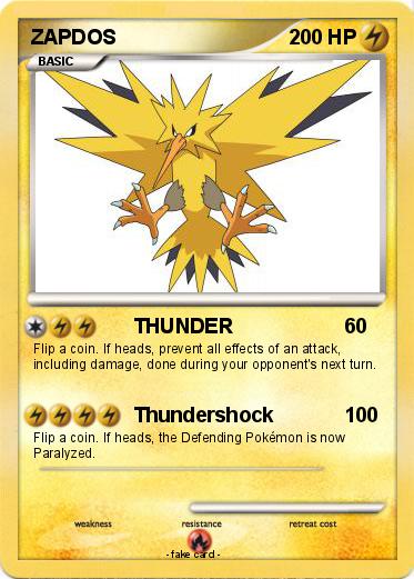 Pokemon ZAPDOS