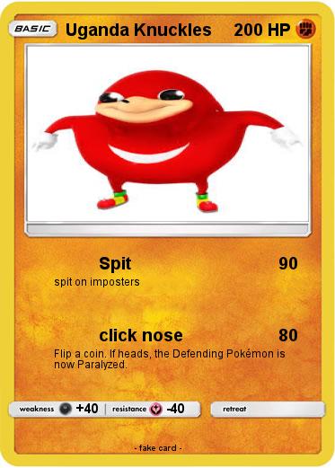Pokemon Uganda Knuckles