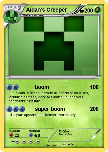 Pokemon Aidan's Creeper