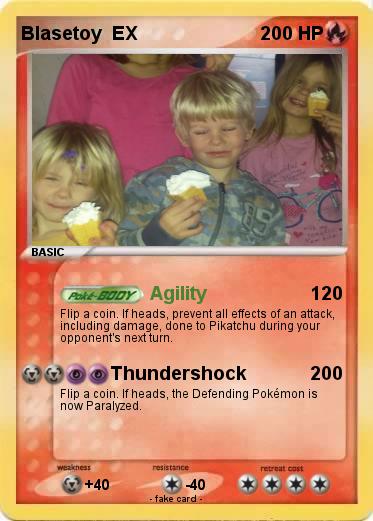 Pokemon Blasetoy  EX