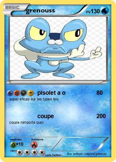 Pokemon grenouss