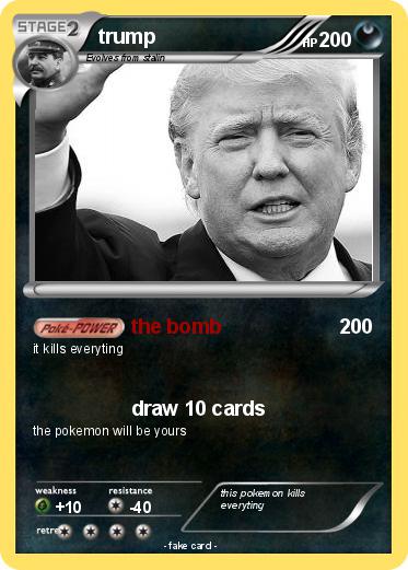 Pokemon trump