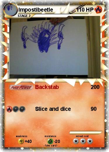 Pokemon Impostibeetle
