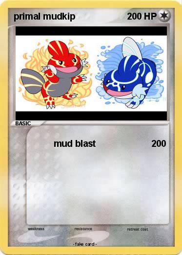 Pokemon primal mudkip