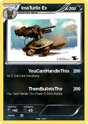 Pokemon ImaTurtle Ex