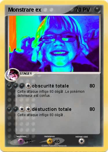 Pokemon Monstrare ex