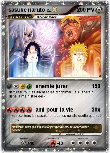 Pokemon sasuke naruto