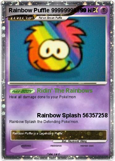 Pokemon Rainbow Puffle 99999999999