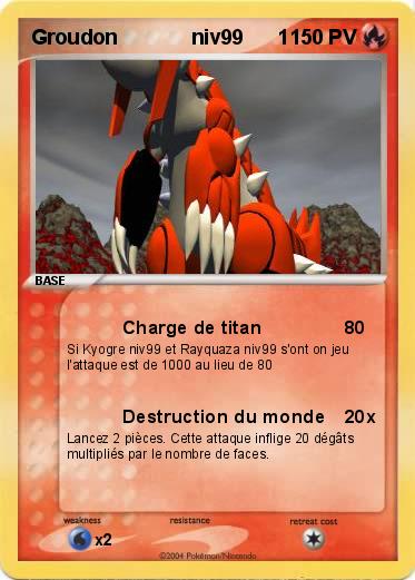 Pokemon Groudon             niv99      1