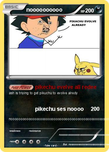 Pokemon noooooooooo