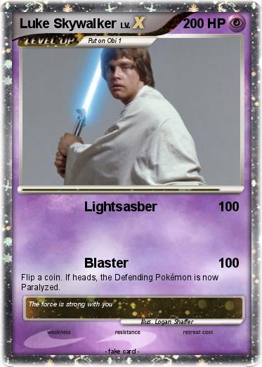 Pokemon Luke Skywalker