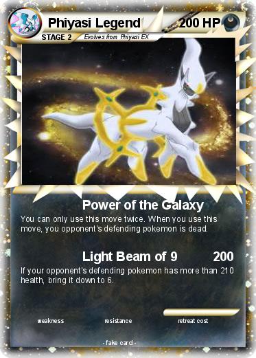 Pokemon Phiyasi Legend