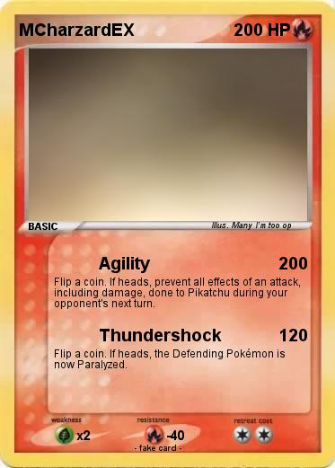Pokemon MCharzardEX