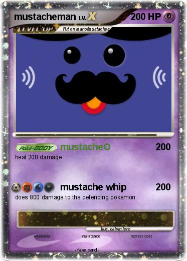 Pokemon mustacheman