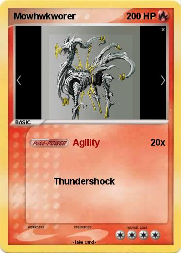 Pokemon Mowhwkworer