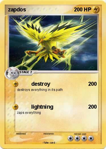 Pokemon zapdos